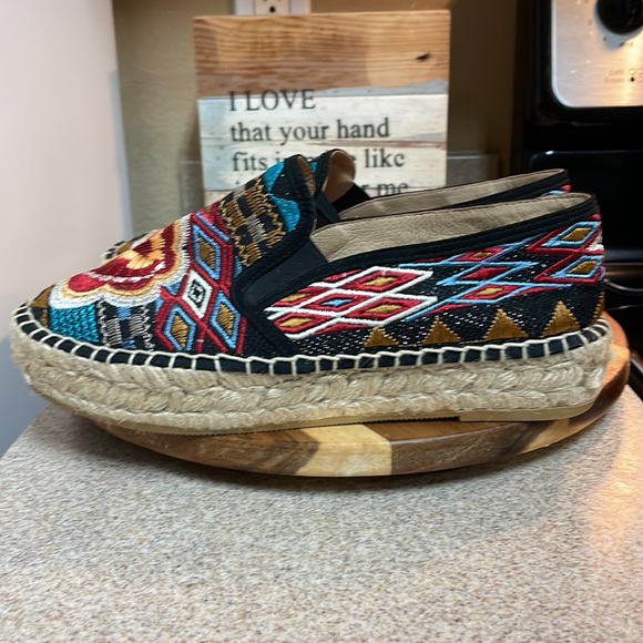 Johnny Was Aldorva Espadrille Braided Platforms EU 39 - Picture 5 of 12